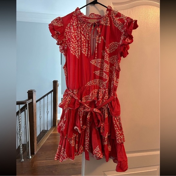 💫ANTHROPOLOGIE💫 Boho Ruffle Dress - Picture 2 of 4